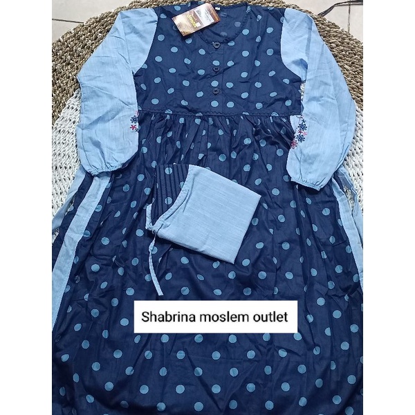 BIG SALE .  Cuci Gudang Promo Dannis Gamis Anak Perempuan Size 10