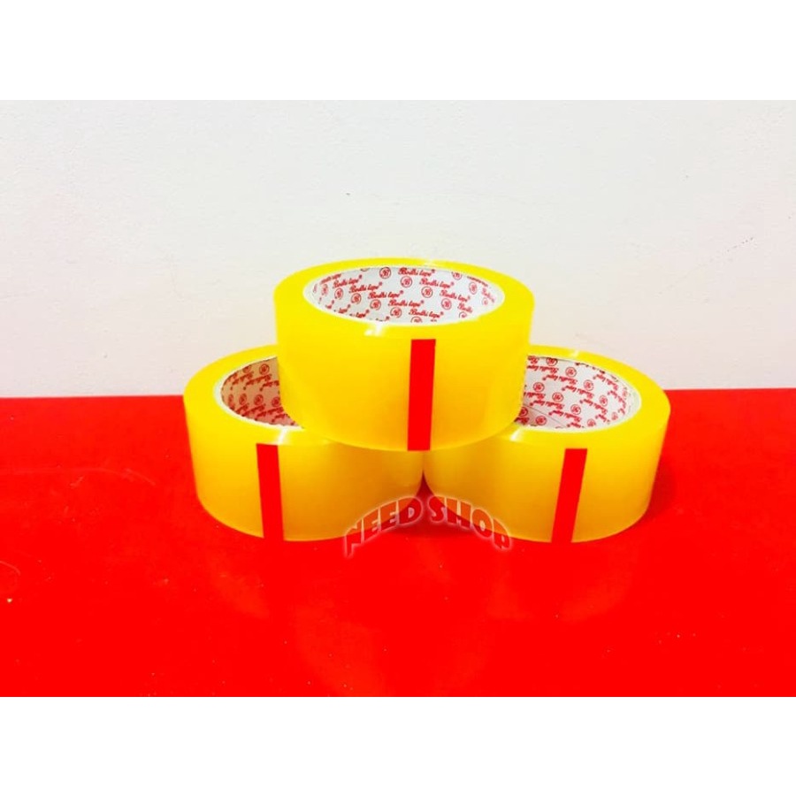 

(BENING) OPP TAPE LAKBAN BODHI TAPE / BODHI TAPE 2" ( 45MM X 100 YARD)