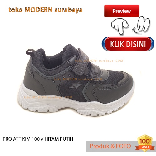 Sepatu anak sepatu sekolah sneakers kets velco PRO ATT KIM 100 V