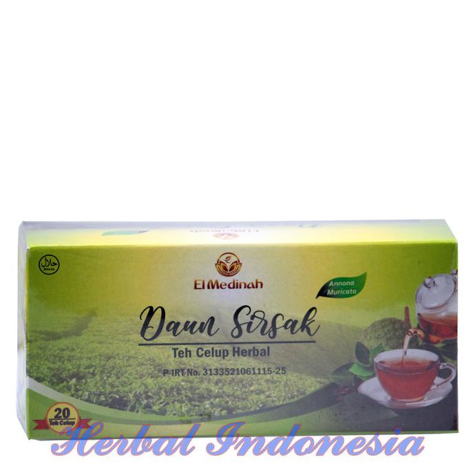 

BIG SALE TEH CELUP HERBAL DAUN SIRSAK EL MEDINAH BERKUALITAS
