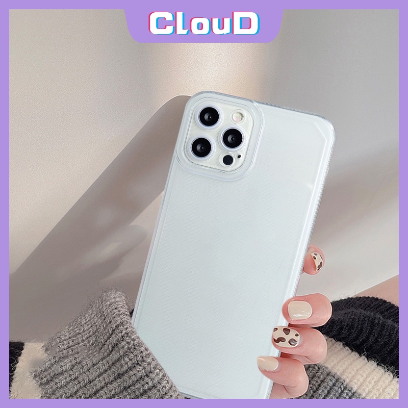 Case Pelindung Lensa Kamera Transparan Tahan Banting Untuk iPhone 13 11 14 12 pro Max 7 6 6s 8 plus SE 2020 XR X XS Max