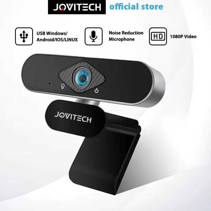 Jovitech Webcams Laptop 1080P USB Kamera PC 4K Full HD  Live Broadcast Video Meeting Camera - CM08 Image 9