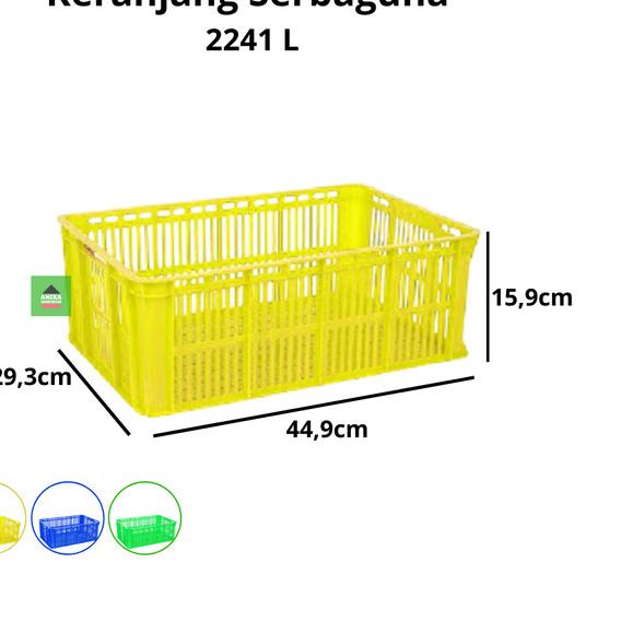 

Green Leaf Container Keranjang Industri 2241 L - Kuning