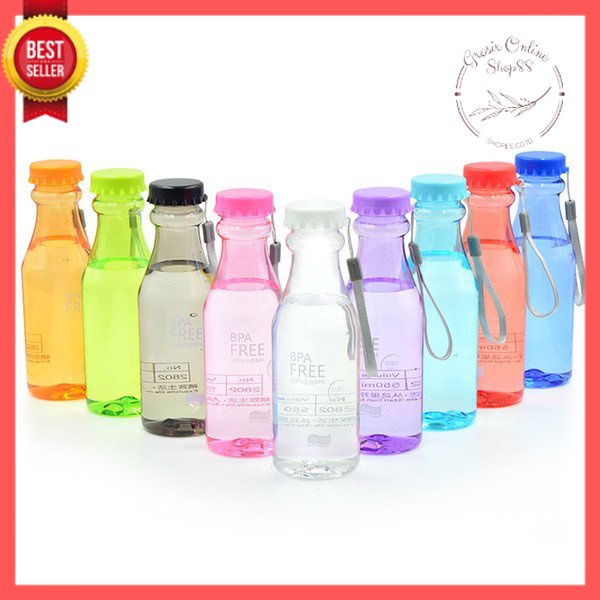 [GOS] - E303- Botol Minum BPA FREE Anti Tumpah - Botol Minum BPA / Botol  Minum Unik 550ML