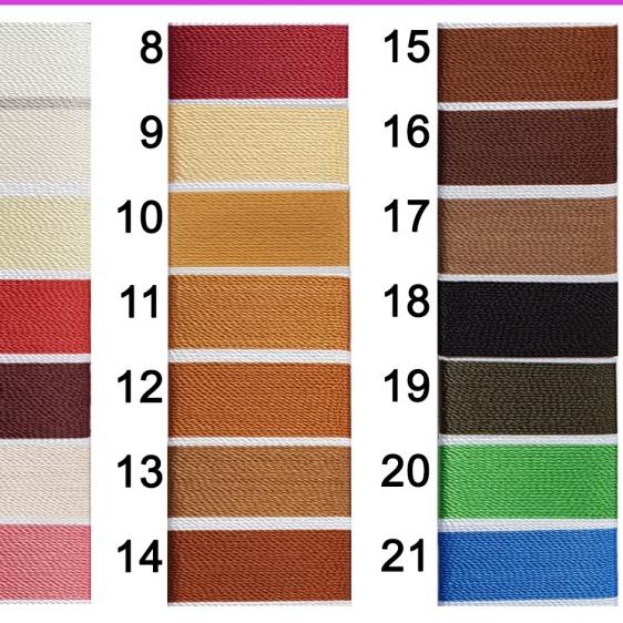 Synton 20 600m benang jahit kulit tas jok mobil