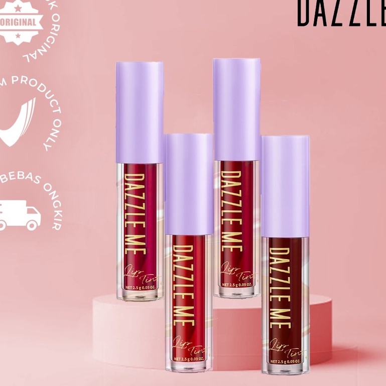 DAZZLE ME Mattedorable Long Lasting Liptint Hyper Moisturizing Lip Stain | Ink-Licious Lip Tint BPOM