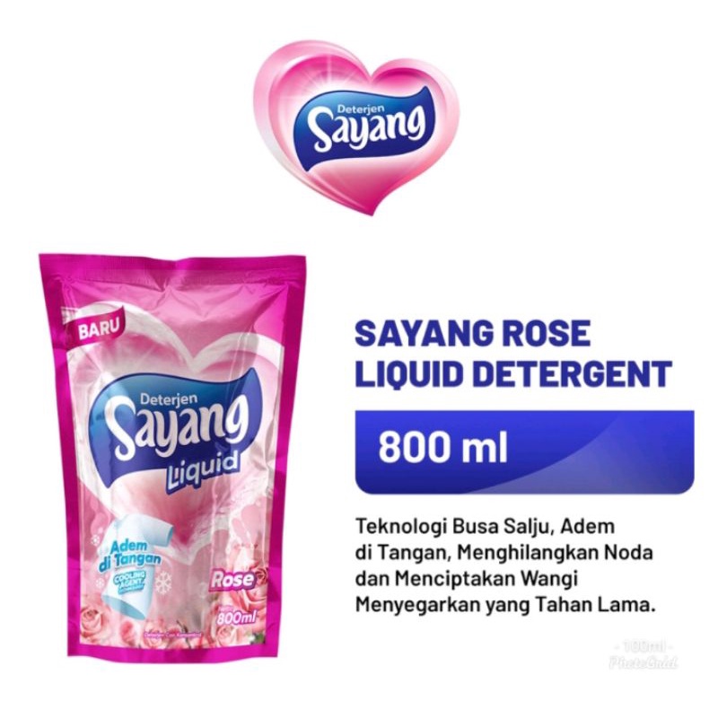 Sayang liquid detergent 800ml