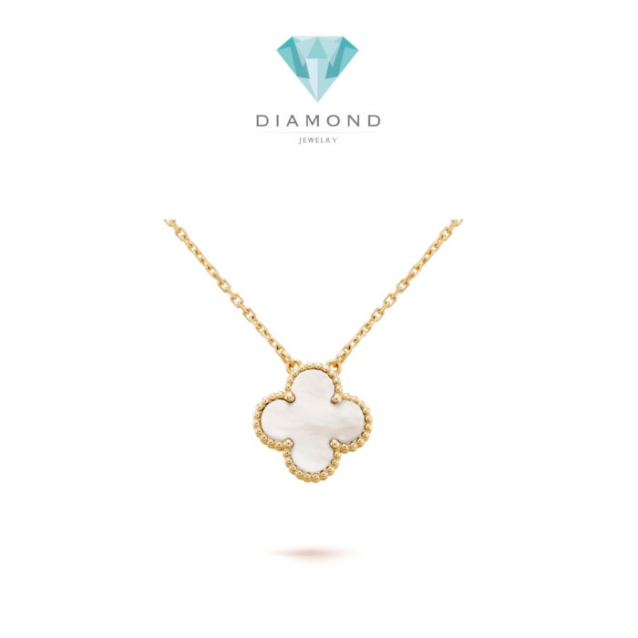 Elsy Diamond Jewelry - Necklace VCA mother pearl Gold 18K Diamond Jewelry