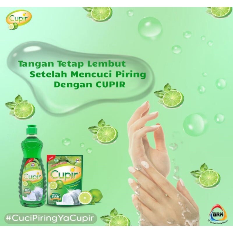 Sabun Cuci Piring 1 Liter Cupir Bukan Sunlight Ekonomi / Cairan Sabun Pencuci Piring