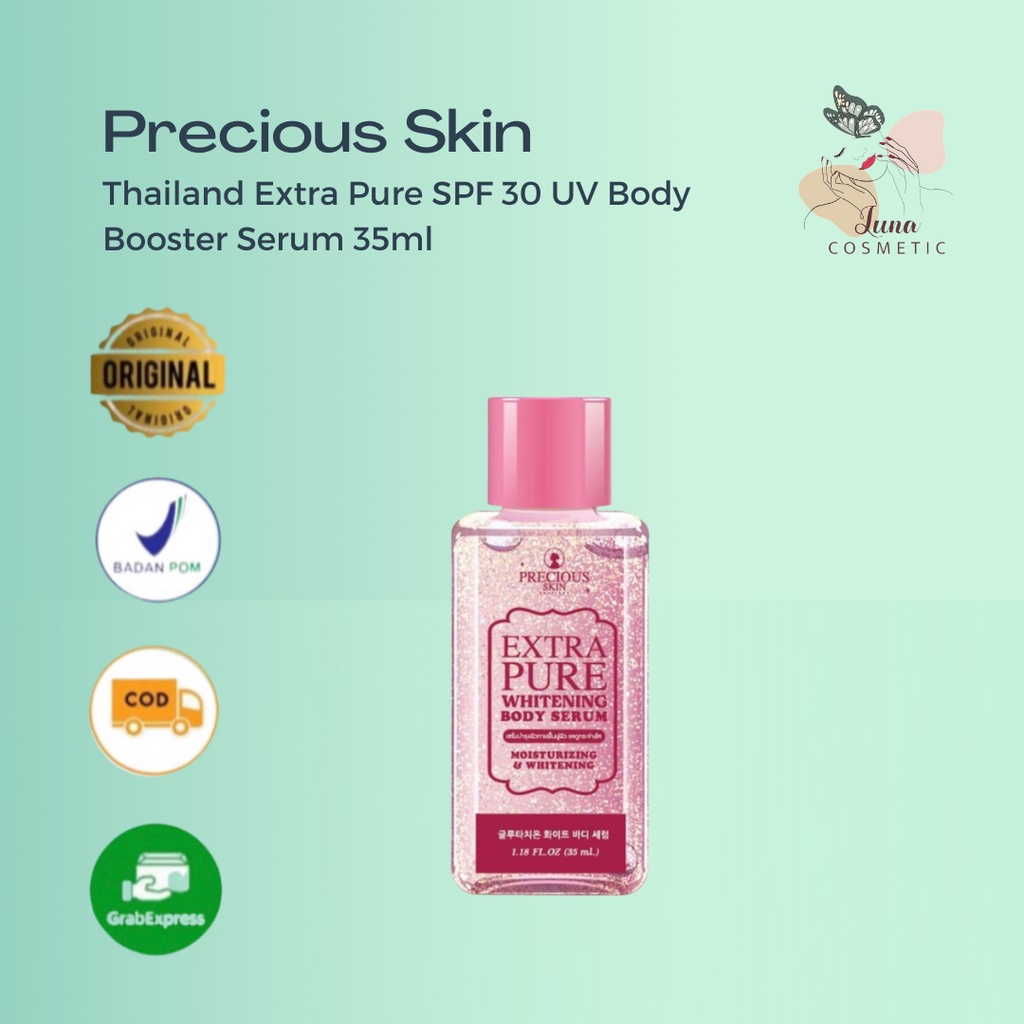 Precious Skin Thailand Extra Pure SPF 30 UV Body Booster Serum 35ml