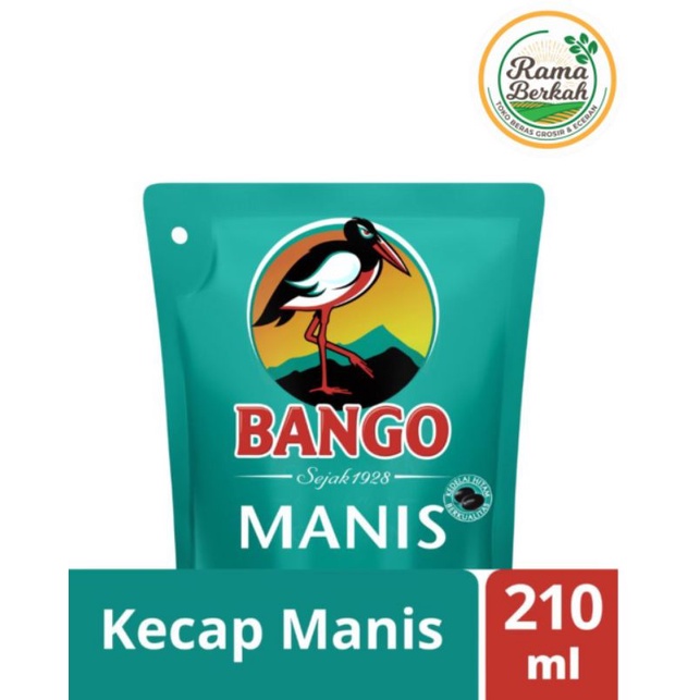 

Kecap Manis Bango 265 ml Reffil.