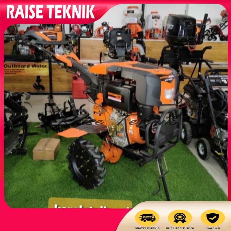 CULTIVATOR TRAKTOR MINI DIESEL MATSUMOTO MTM 1390 DEX SAWAH & LADANG