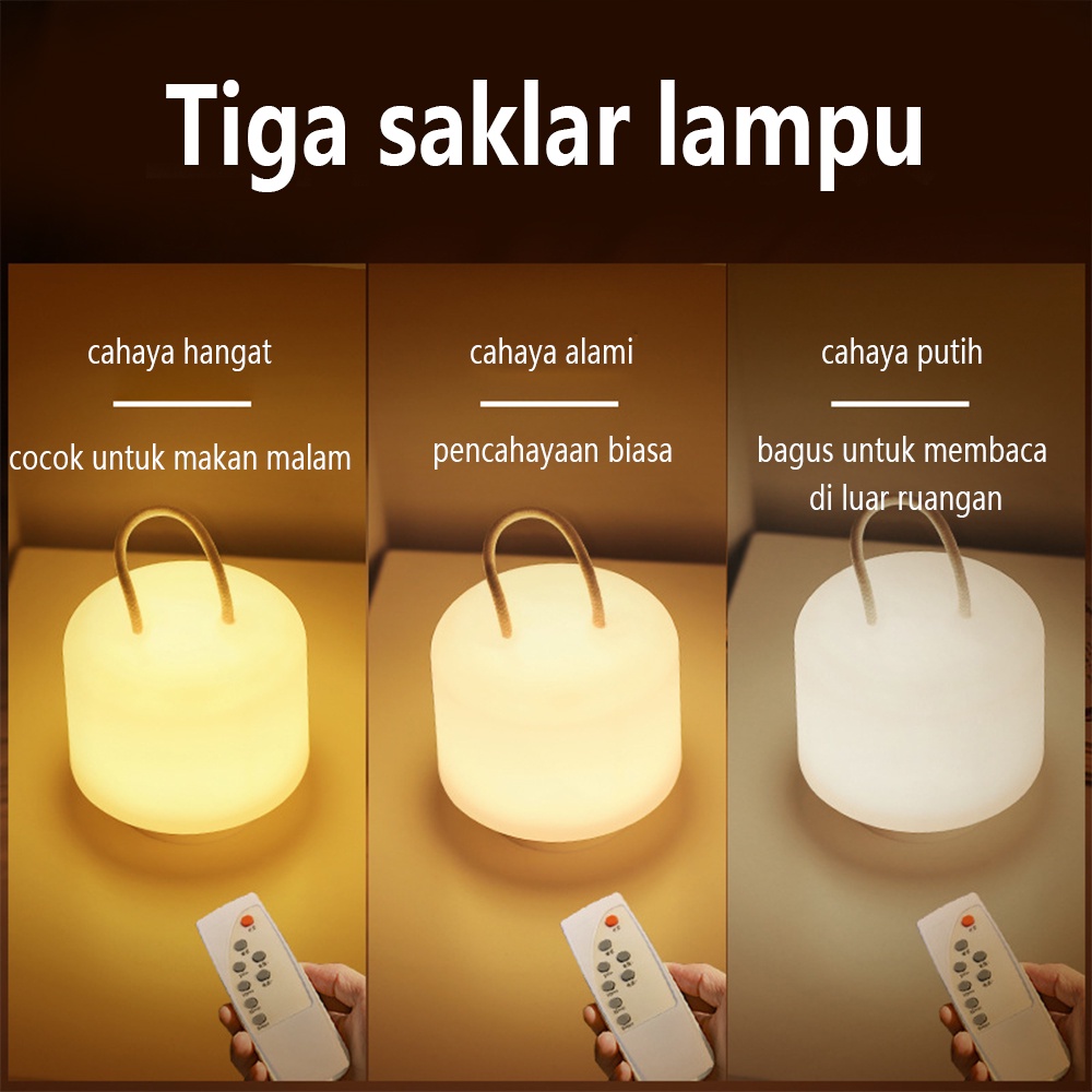 Lampu Led Lampu Meja Led Lampu Tanpa Kabel Lampu Samping Tempat Tidur Lampu Kamar Tidur Lampu