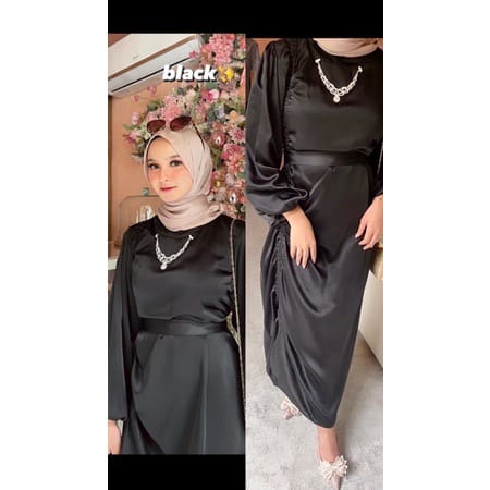 Laura Dress SILK DRESS WANITA KONDANGAN BRIDESMAID / BAJU DEWASA MURAH TERBARU 2022 / Dress Pesta