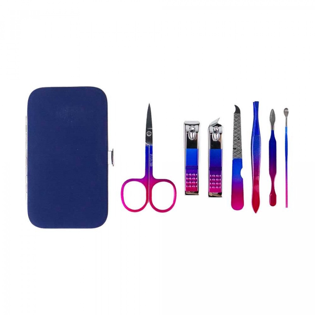 Nail Art Set Peralatan Perawatan Gunting Kuku Manicure Pedicure 7 PCS