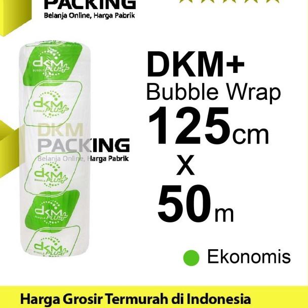 

Bubblewrap 125cm x 50m Plastik Bubble Wrap BENING BUBLE GREEN