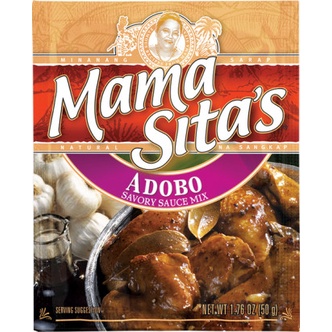 

Mama Sita's Adobo Savory Sauce Mix Braised Filipino Chicken Stew Bumbu Saus Bubuk Semur Daging Philippines