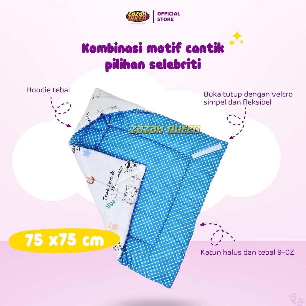 Selimut Topi Bayi Selimut Bayi Baby Blanket - COMPACT SERIES