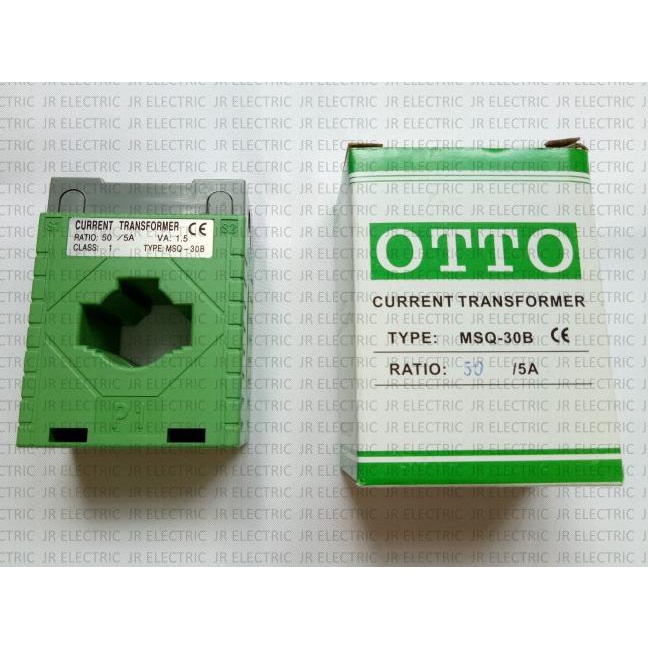OTTO Current Transformer CT MSQ-30B CT-30/5A - CT-250/5A KECIL - CT-250/5A