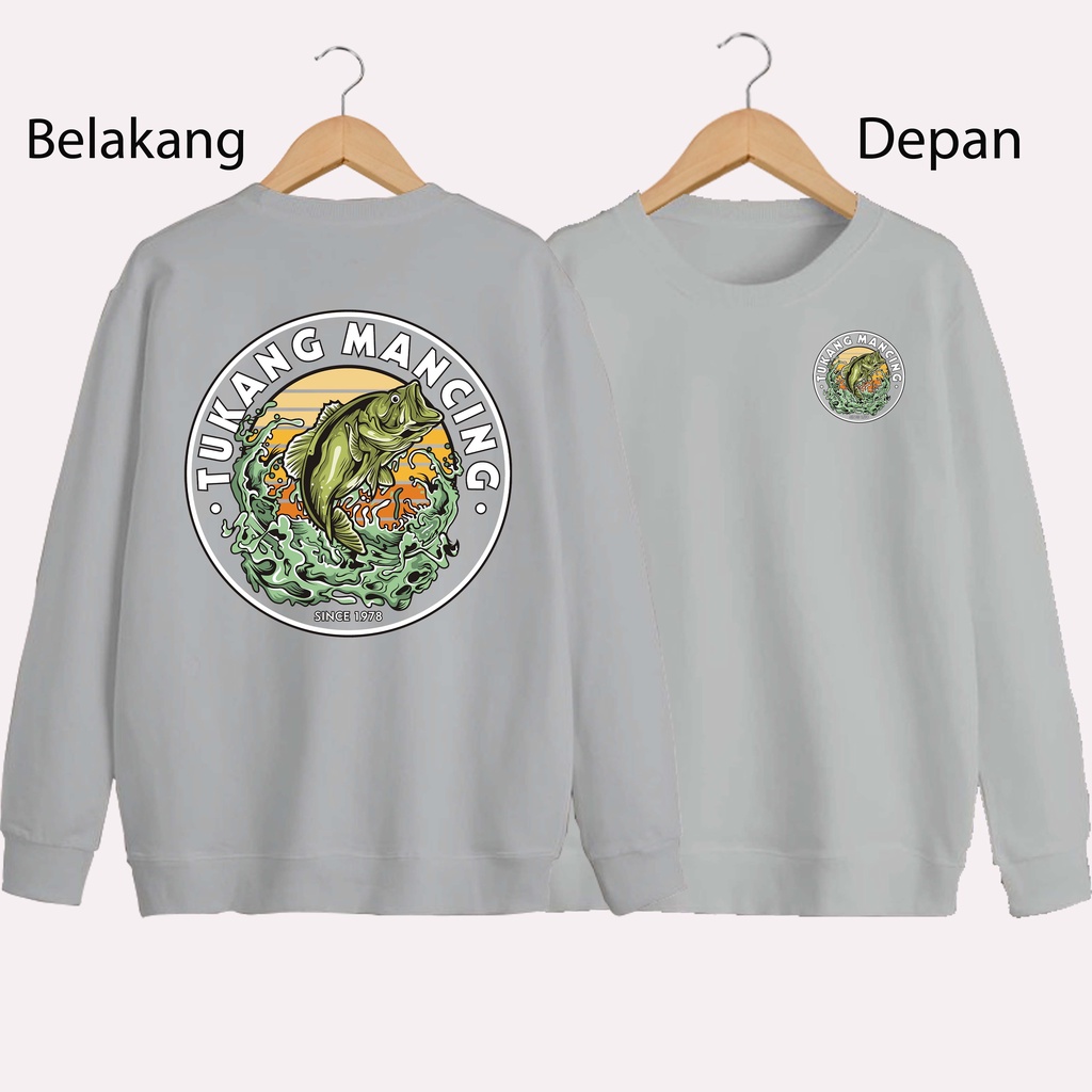 SWEATER UNISEX DB MANCING MANIA 02 PRIA DAN WANITA  SWEATER JUMBO