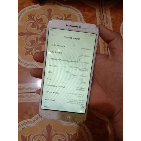 xiaomi note 4x ram 3/32