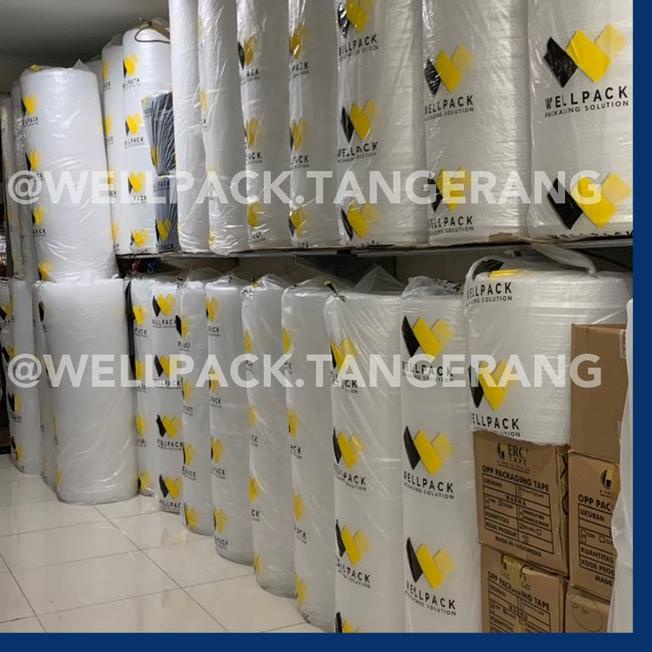 

Bubble Wrap Roll 125cm x 50meter Bening - Premium 3KG