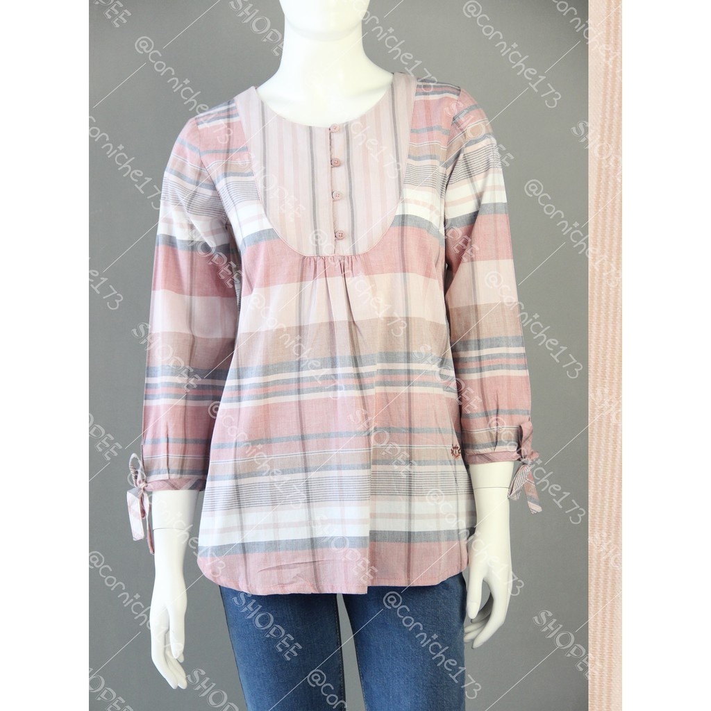 Corniche Disty Blouse Pink - TB231396