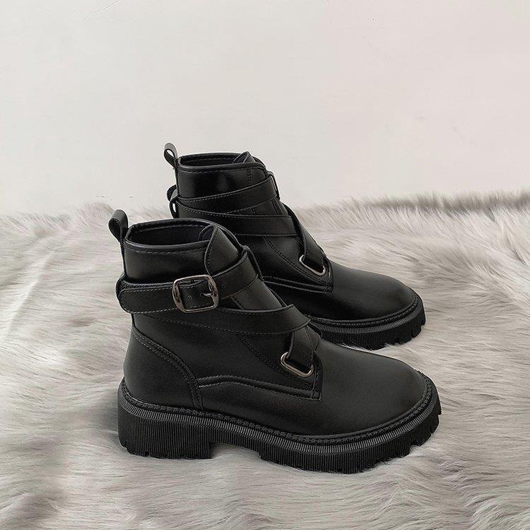 ✅PINKEY P091 Sepatu Boots Velco Wanita Korea Import Premium Quality