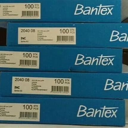 

PP Pocket A4 Bantex 2040 08 Isi 100 Lembar / PP Pocket Bantex A4 2040