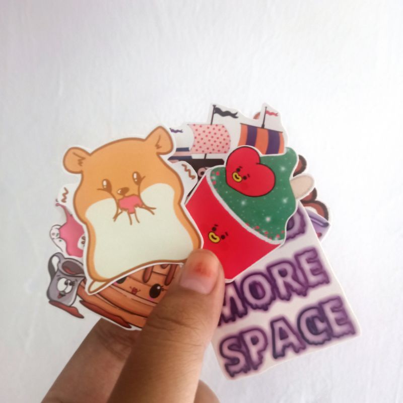 

Sticker Random Stiker Aesthetic Campur
