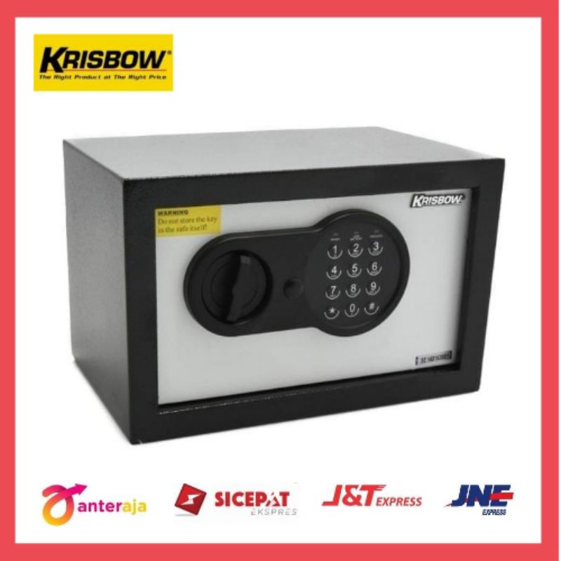 Jual Brangkas Krisbow Ltr Ltr Brankas Besi Steel Safe Shopee Indonesia