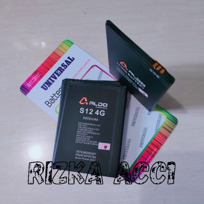 Baterai Batre Aldo S12 Galaxy / S12 S 12 Original Battery Batrai Hp