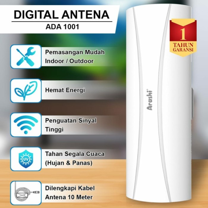 Antena Digital Arashi Ada1001
