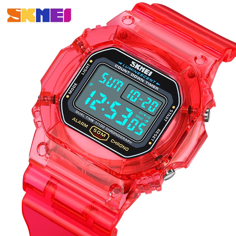 Jam Tangan Pria Wanita Digital SKMEI 1999 Original Water resist