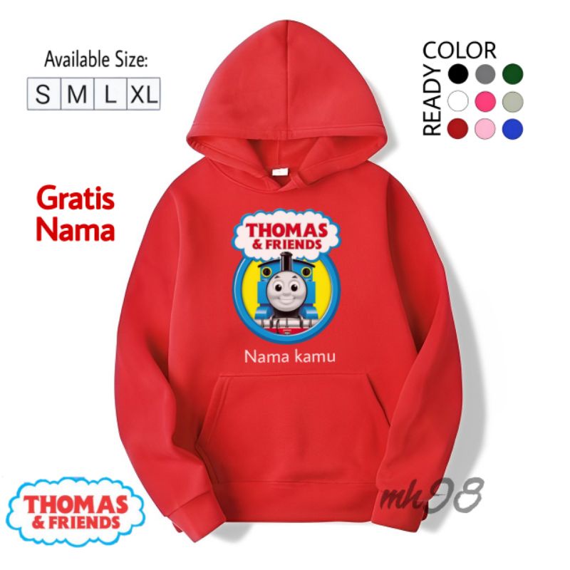 Hoodie thomas/Sweater thomas/Jaket thomas and friends/Thomas and friends/ Sweater Hoodie Jeket Anak 