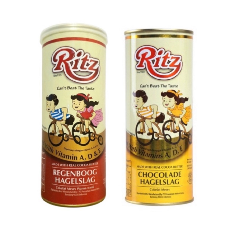 

RITZ / Chocolade / Hagelslag / Meses / 300gr / Regenboog / Ceres / Cokelat / Meises / VERM / WARNA / warni