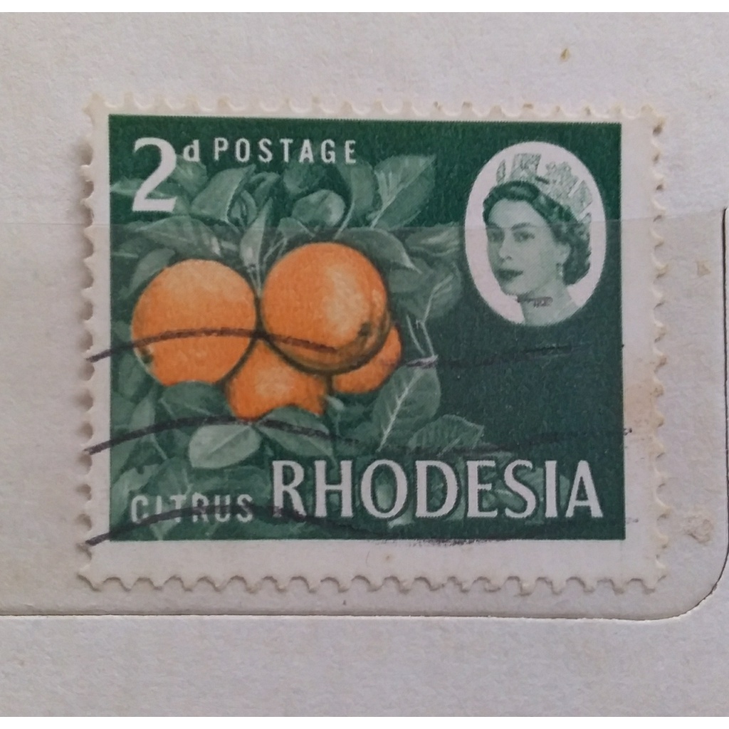 

prangko rhodesia 1966 used