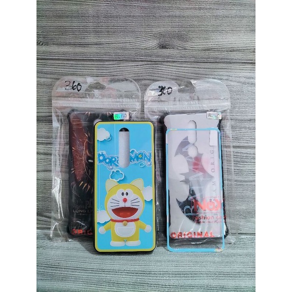 Case Karakter + Anti Gores Oppo F11 Pro