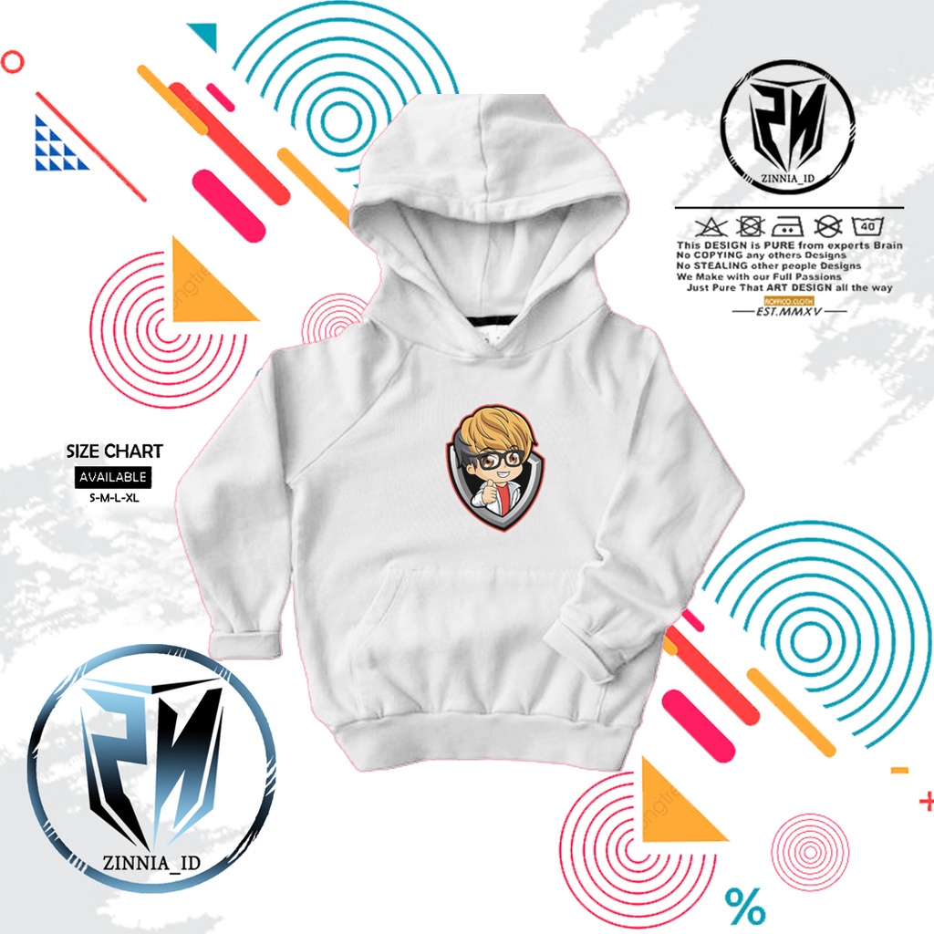 JAKET HOODIE ANAK SWEATER ANAK GAMER CUPU YOUTUBER / MIKOCIL / BANG CUPU