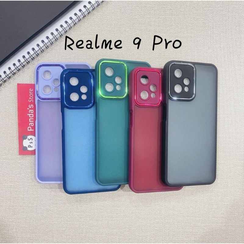 Case Realme 9 Pro Metal Chrome Softcase Dove Premium Luxury PSS