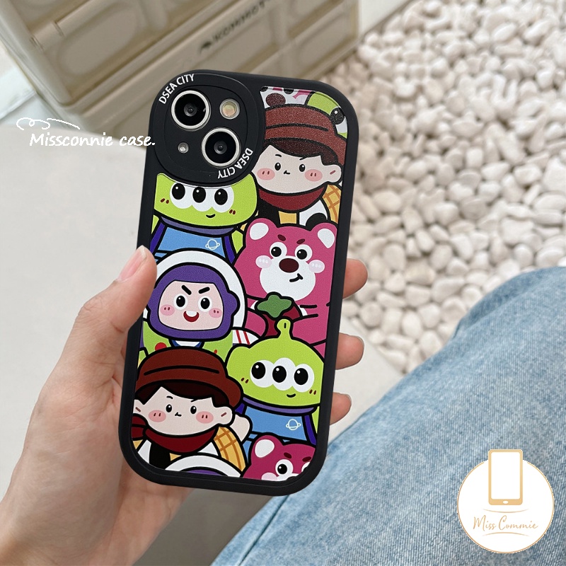 Casing Kartun Disney Buzz Lightyear VIVO Y12 Y36 Y02A Y02 V23 Y20 Y20i V25E Y21 Y15 Y11 Y15s Y35 Y12i Y22 Y21s Y16 Y33s Y31 Y91C Y21A Y51 Y17 Y91 Y20s Y30 Cute Winnie Tigger Cover