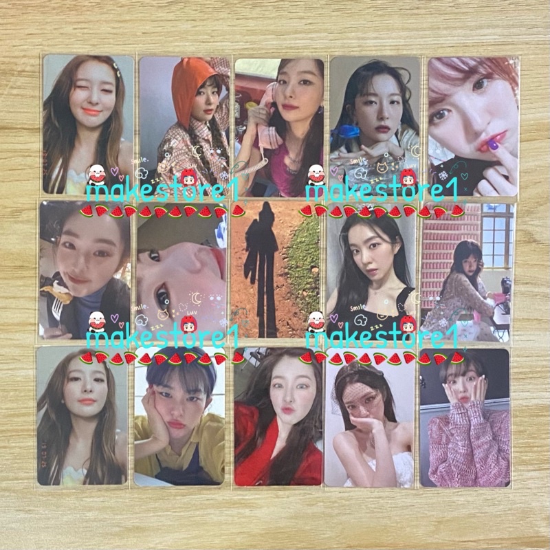 PC Red velvet Seulgi day 2 wink kihno day 1 raincoat smcu sm version bloom japan wendy kihno tprv bb