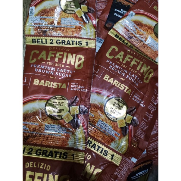 Delizio Caffino Kopi Latte Premium 3in1 (renceng)