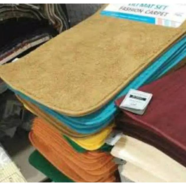 Terlaku,, LIVY MAT SET INFORMA / KESET MICROFIBER MURAH INFORMA ISI 2 / KESET KAMAR MANDI INFORMA 10