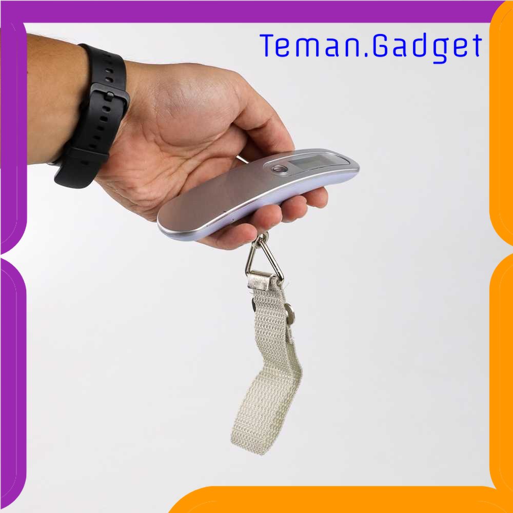 TG-TRV KBT Timbangan Koper Digital Portable Scale 50kg Akurasi 10g - QCS-16