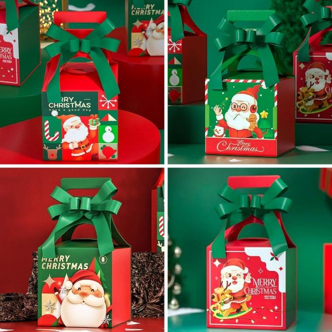 

Kotak Natal/ Kotak Cookies Natal/ Kotak kue natal/ Bingkisan natal