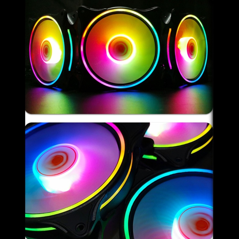 Cre Kipas Pendingin 12cm PWM 5V 3Pin Untuk Casing Komputer PC