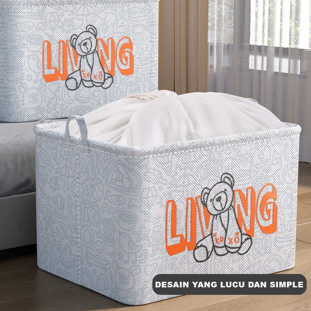 Tempat Penyimpanan Baju Selimut Keranjang Serbaguna Peva Quilt Storage Bag - KB019