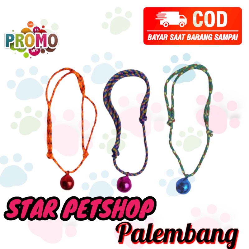 Kalung Kucing Prusik + bell 14ml