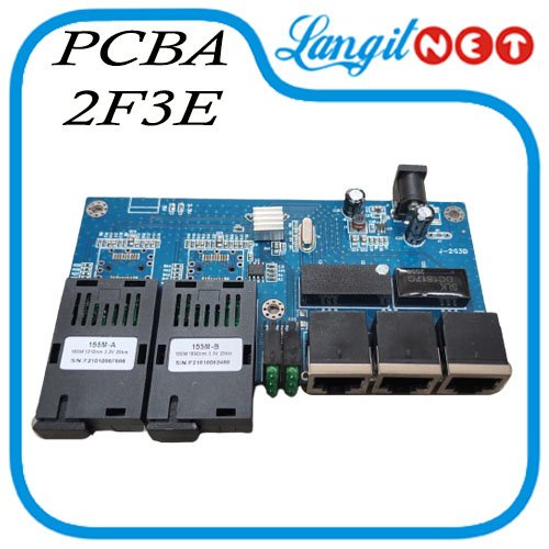 PCBA 2F3E MEDIA CONVERTER 2 FO 3 ETH